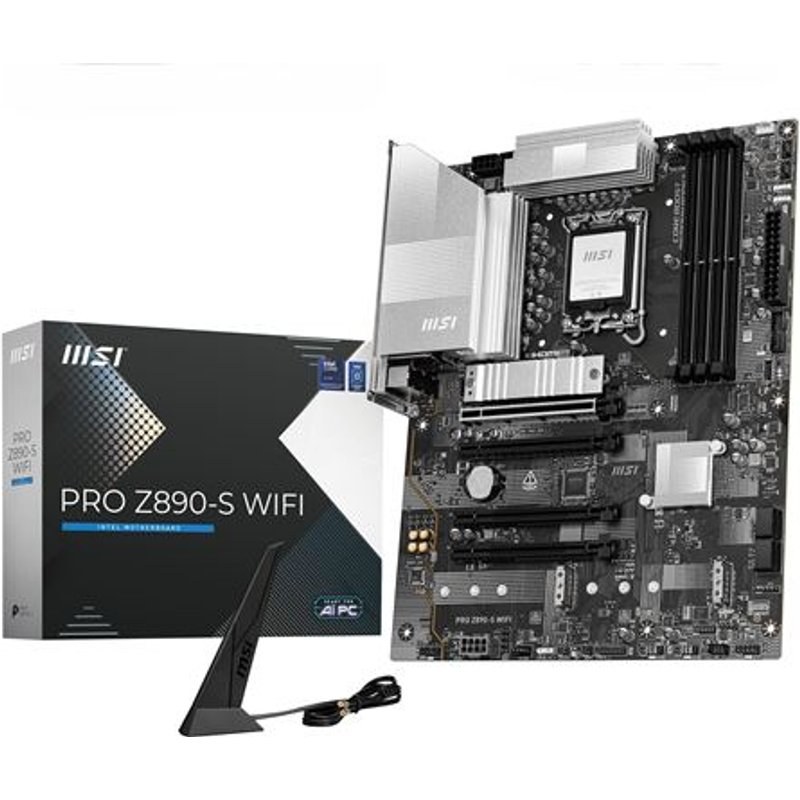 Carte mère MSI PRO Z890-S Wi-Fi ATX Socket LGA1851 Chipset Intel Z890