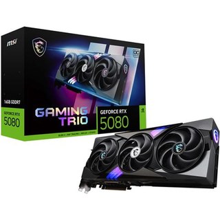 Carte graphique MSI NVIDIA GeForce RTX 5080 16G GAMING TRIO OC