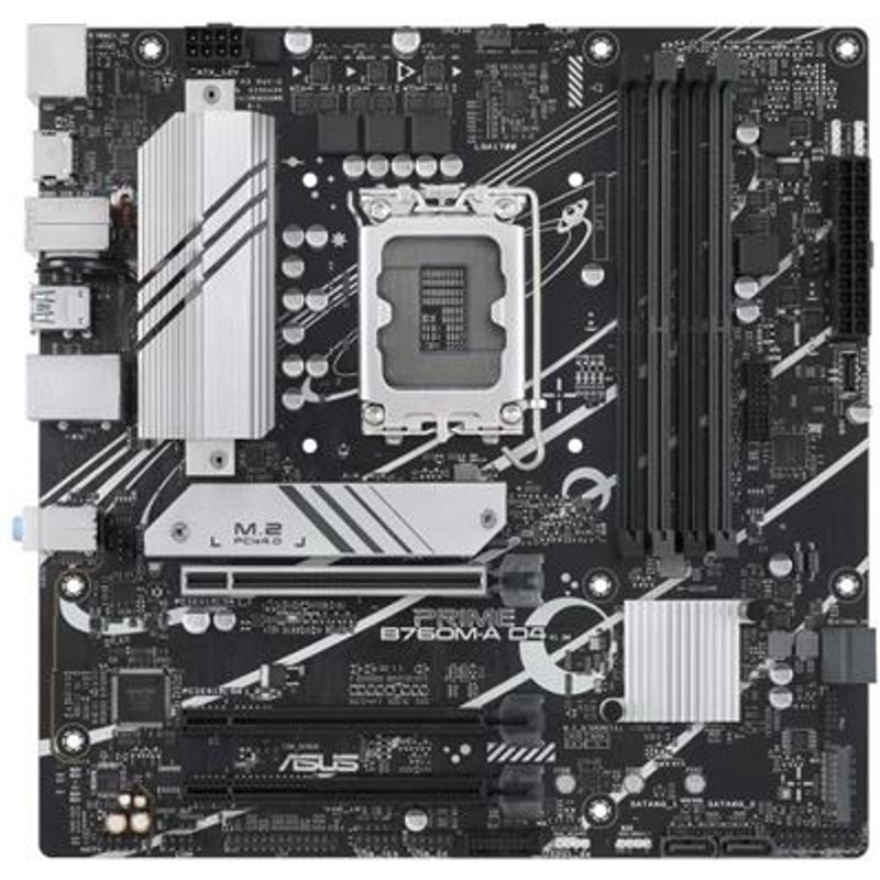 Carte mère ASUS PRIME B760M-A D4-CSM micro ATX Socket LGA1700 Chipset Intel B760