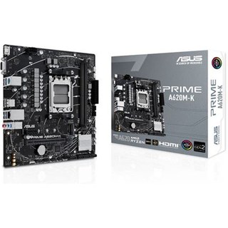Carte mère ASUS PRIME A620M-K micro ATX Socket AM5 Chipset AMD A620