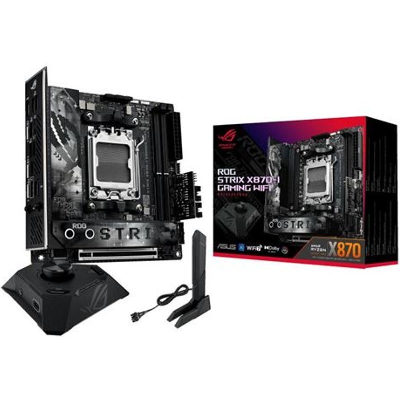 Carte mère ASUS ROG STRIX X870-I GAMING Wi-Fi mini ITX Socket AM5 Chipset AMD AMD X870