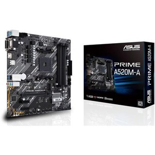 Carte mère ASUS PRIME A520M-A II/CSM micro ATX Socket AM4 Chipset AMD A520