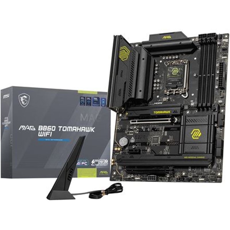 Carte mère MSI MAG B860 TOMAHAWK Wi-Fi ATX Socket LGA1851 Chipset Intel B860
