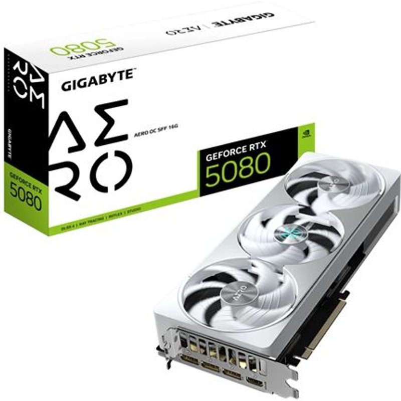 Carte graphique Gigabyte NVIDIA GeForce RTX 5080 AERO OC SFF 16G