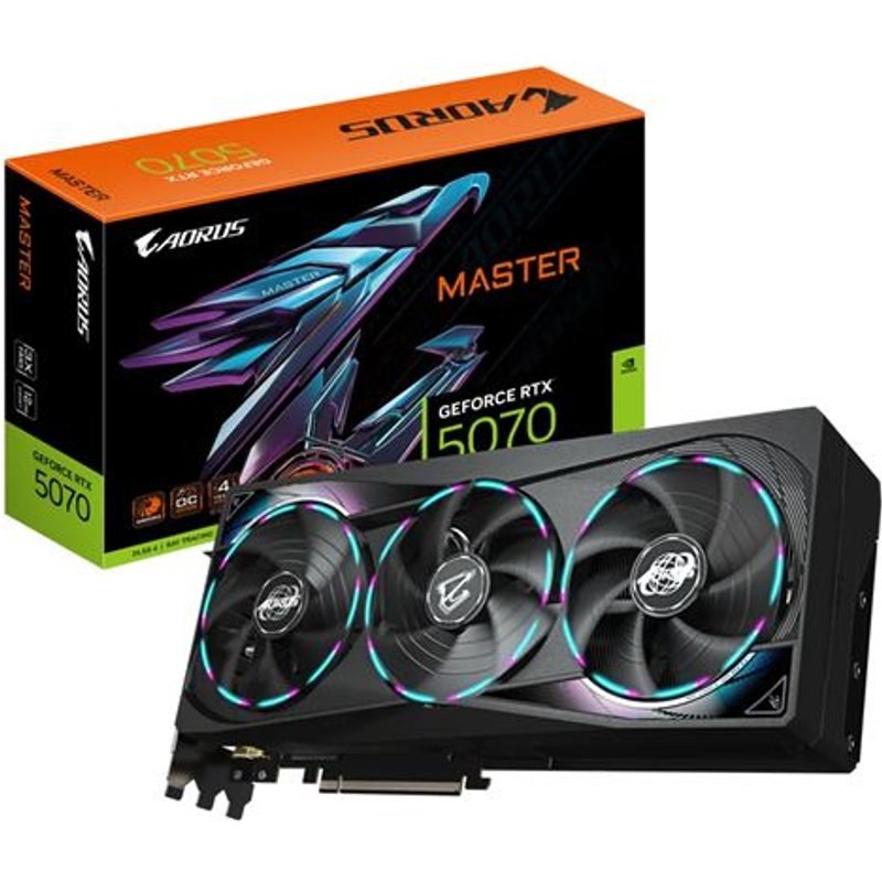 Carte graphique Gigabyte AORUS NVIDIA GeForce RTX 5070 MASTER