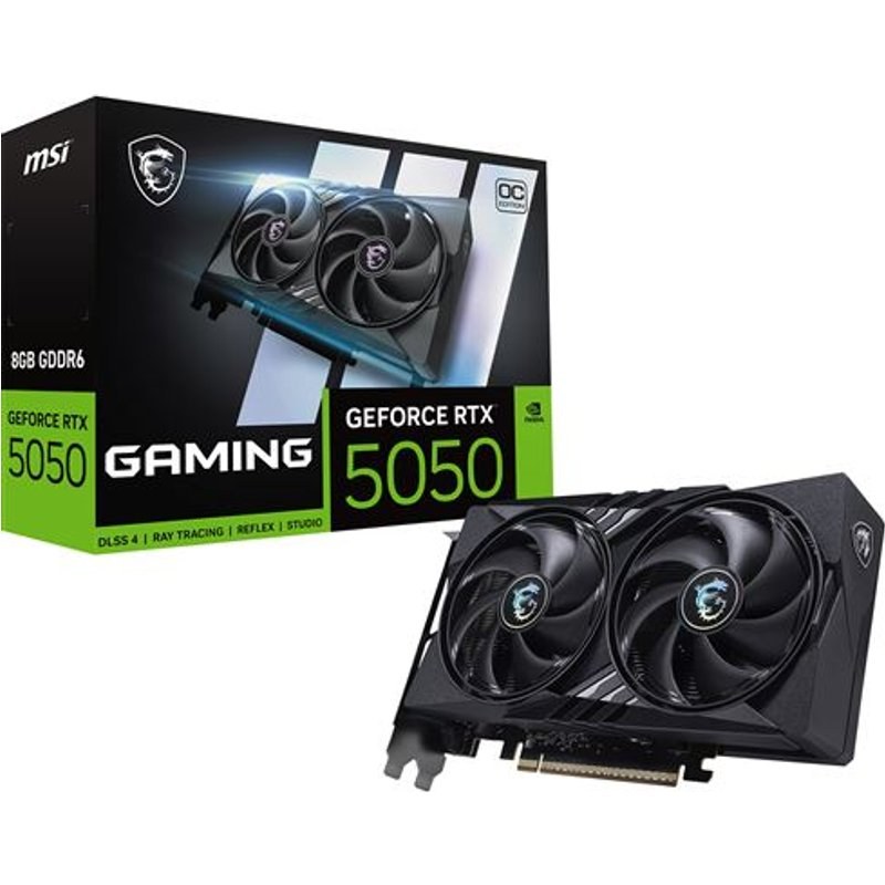 Carte graphique MSI NVIDIA GeForce RTX 5050 8G Gaming OC