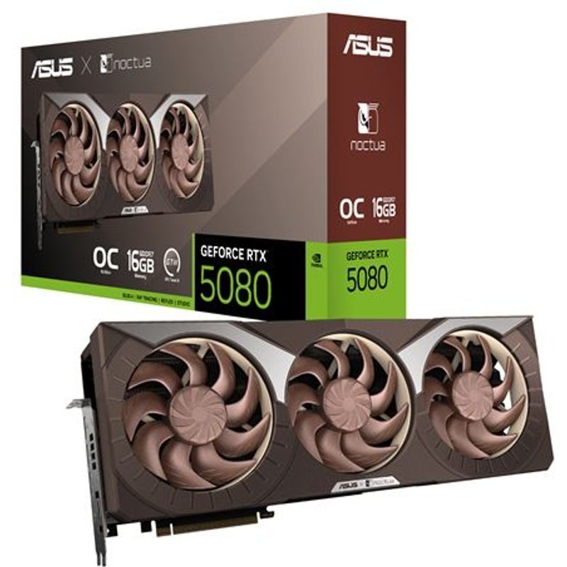 Carte graphique ASUS NVIDIA GeForce RTX 5080 Noctua Edition