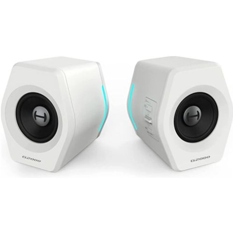 Paire d'Enceintes Gaming Hecate by Edifier G2000 Bluetooth 32 W Blanc