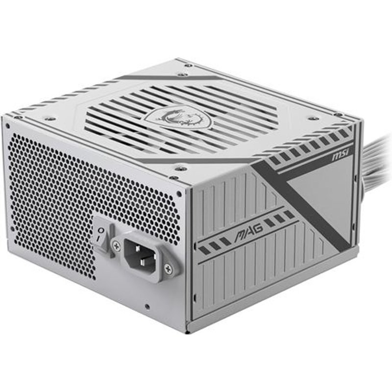 Alimentation PC non modulaire MSI MAG A650BNL 650W 80 PLUS Bronze blanc