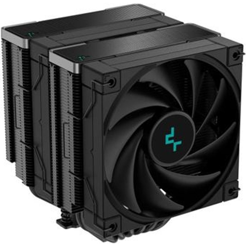 Ventilateur Processeur Deepcool AK620 Zero Dark (Noir) - - 2X120MM