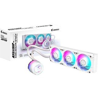 Kit Watercooling Gigabyte AORUS WATERFORCEX II 360 ICE Blanc