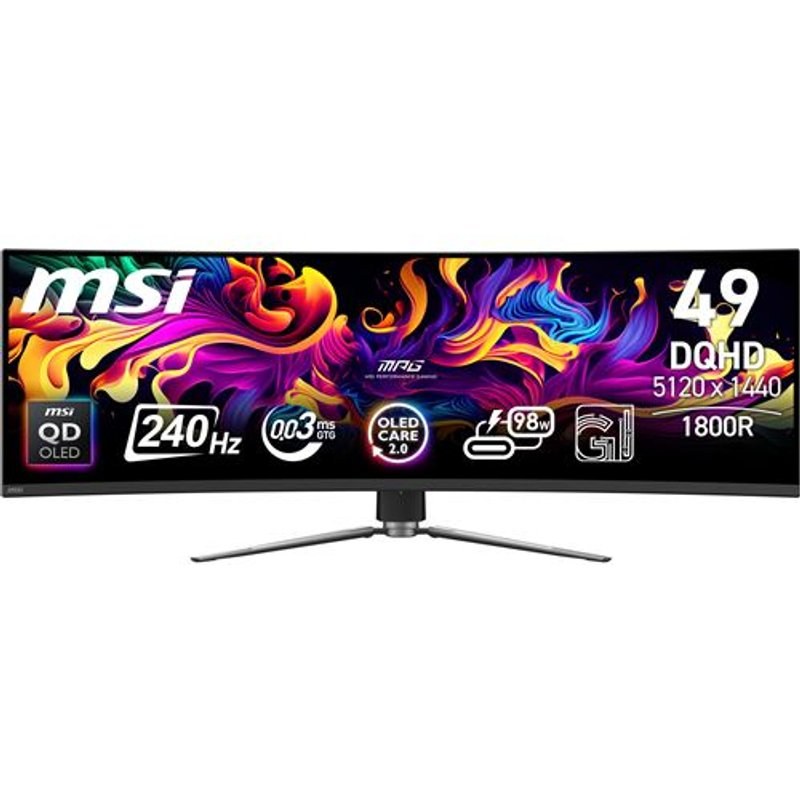 MSI 49" QD-OLED - MPG 491CQPX QD-OLED