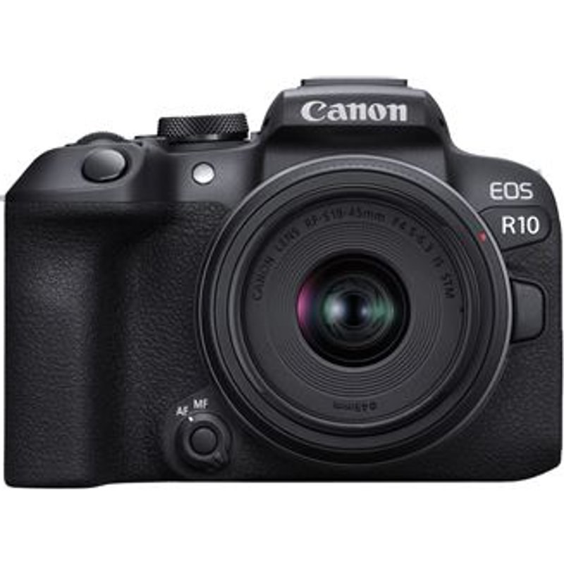 Appareil photo hybride Canon EOS R10 + RF-S 18-45 mm f/4.5-6.3 IS STM
