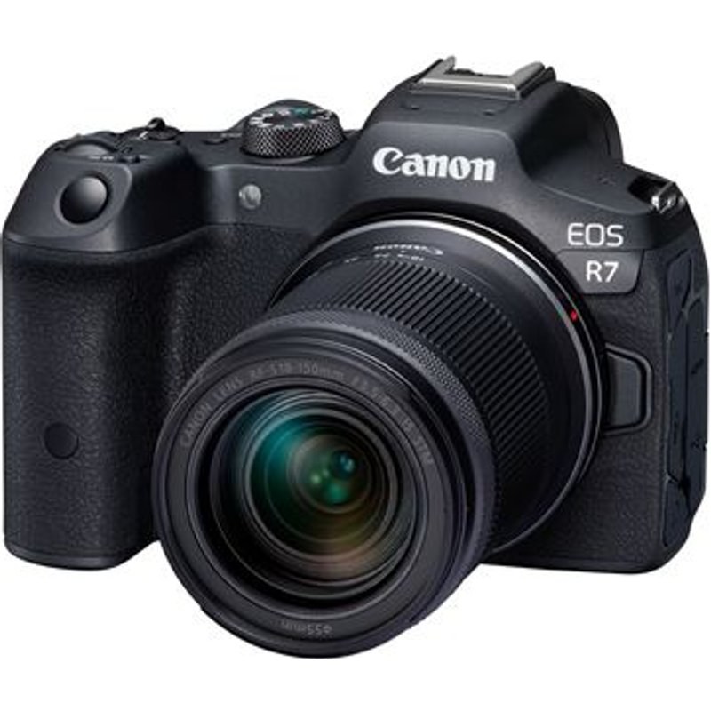 Appareil photo hybride Canon EOS R7 + RF-S 18-150 mm f/3.5-6.3 IS STM