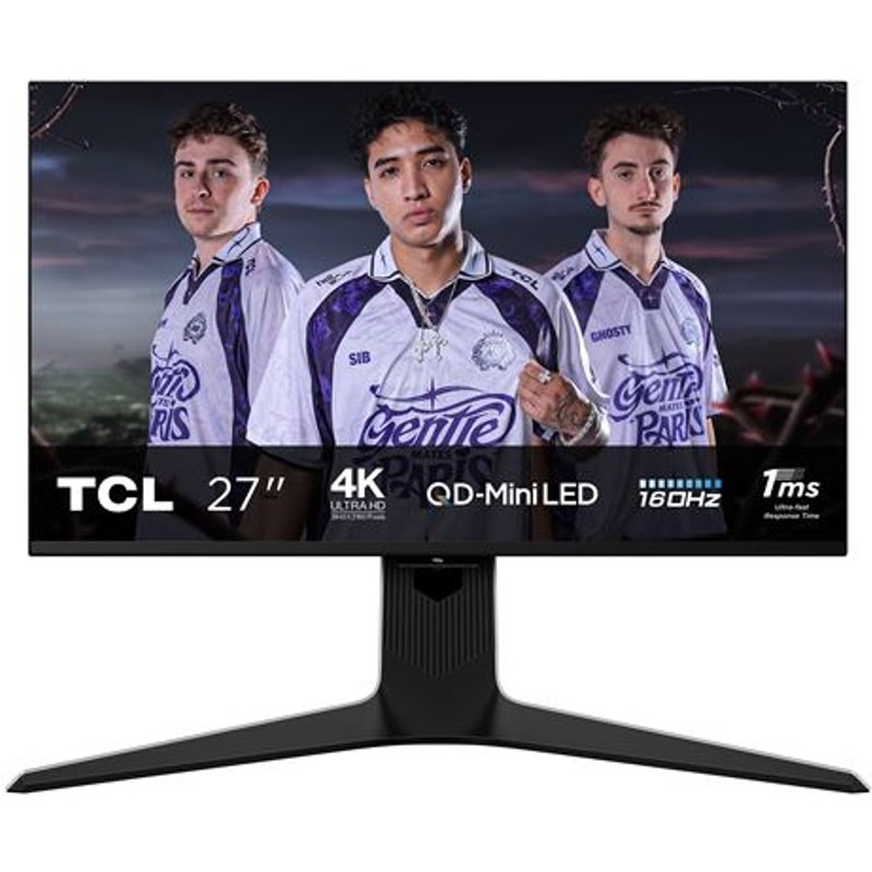 Écran PC Gaming TCL 27R83U QD-Mini LED 27" 4K UHD Noir