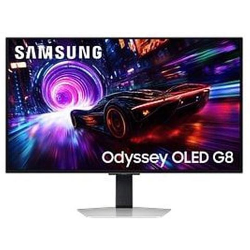 Écran PC gaming Samsung Odyssey OLED G81SF 32" 240 Hz 4K UHD Argent
