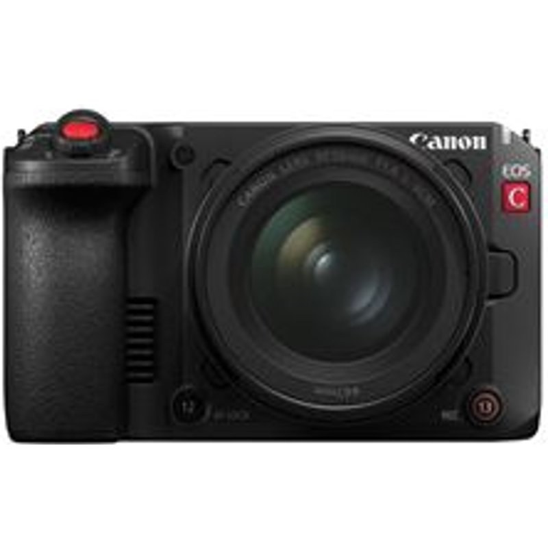 Caméra vidéo plein format Canon EOS C50 + poignée XLR Noir