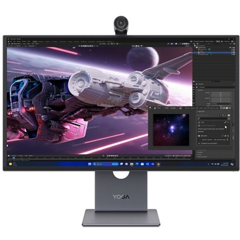 Écran PC Lenovo Yoga Pro 27UD-10 27" 4K UHD Noir éclipse