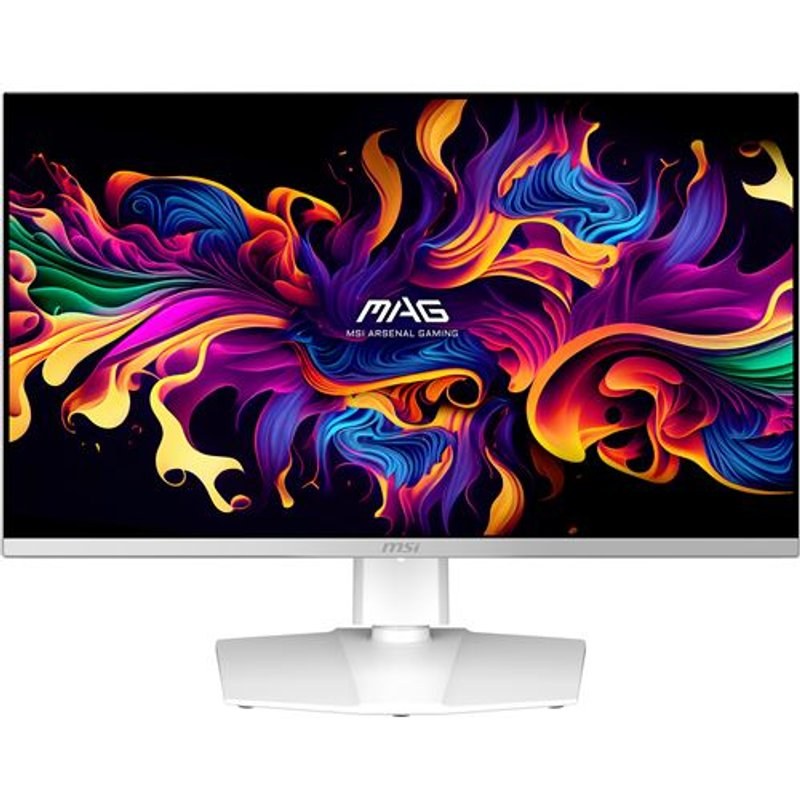 Écran PC Gaming MSI MAG 272QPW QD-OLED X28 27" 280 Hz WQHD Blanc