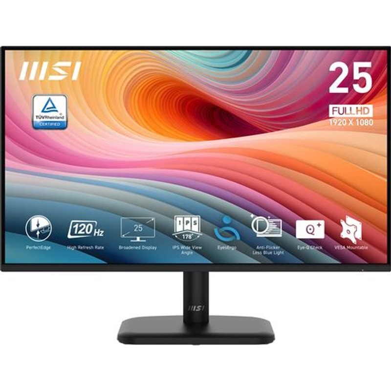 Écran PC MSI Pro MP251L E2 24,5" Full HD