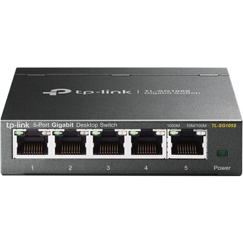 Commutateur réseau TP-LINK TL-SG105 5 ports Noir