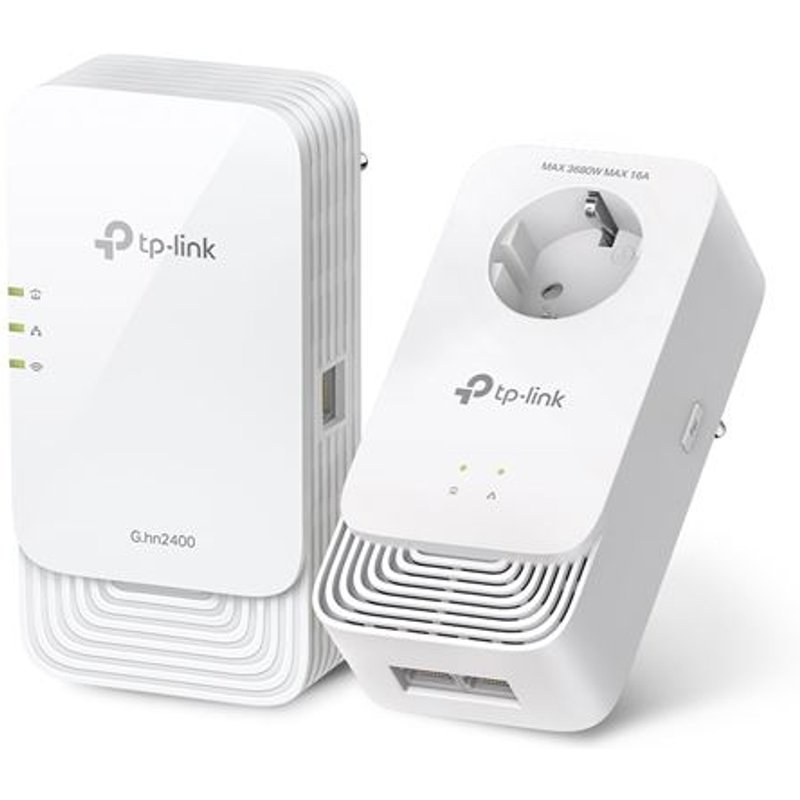 Kit CPL TP-Link G.HN2400 Gigabit Wi-Fi Blanc