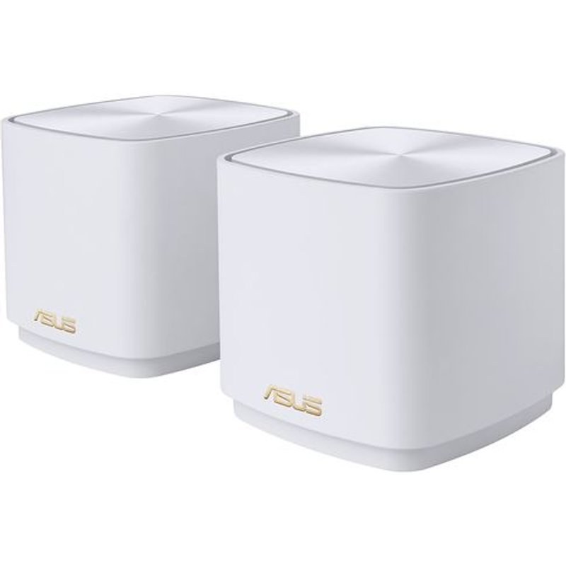 Pack de 2 routeurs sans fil Bi-bande ASUS ZenWiFi XD5 Blanc