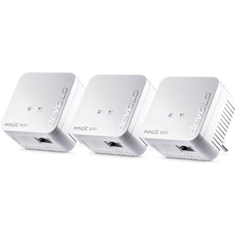 Kit Multiroom CPL Devolo Magic 1 Wi-Fi mini Mesh Blanc
