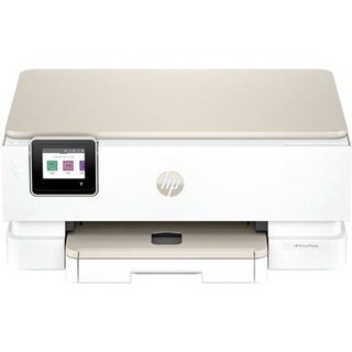 Imprimante multifonction Tout-en-un HP Envy Photo 7234 Blanc et Beige Eligible Instant Ink