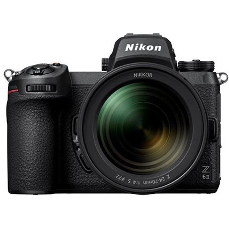 Appareil photo Hybride Nikon Z6II noir + Objectif Z 24-70 mm f/4 S