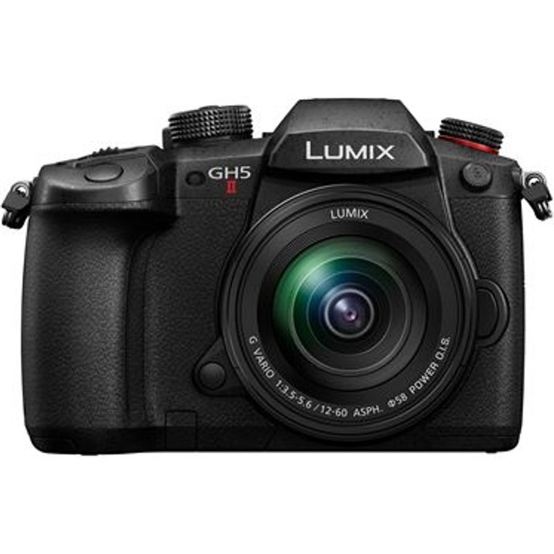 Appareil photo hybride Panasonic Lumix GH5 Mark II + G 12-60 mm f/3.5-5.6 Noir