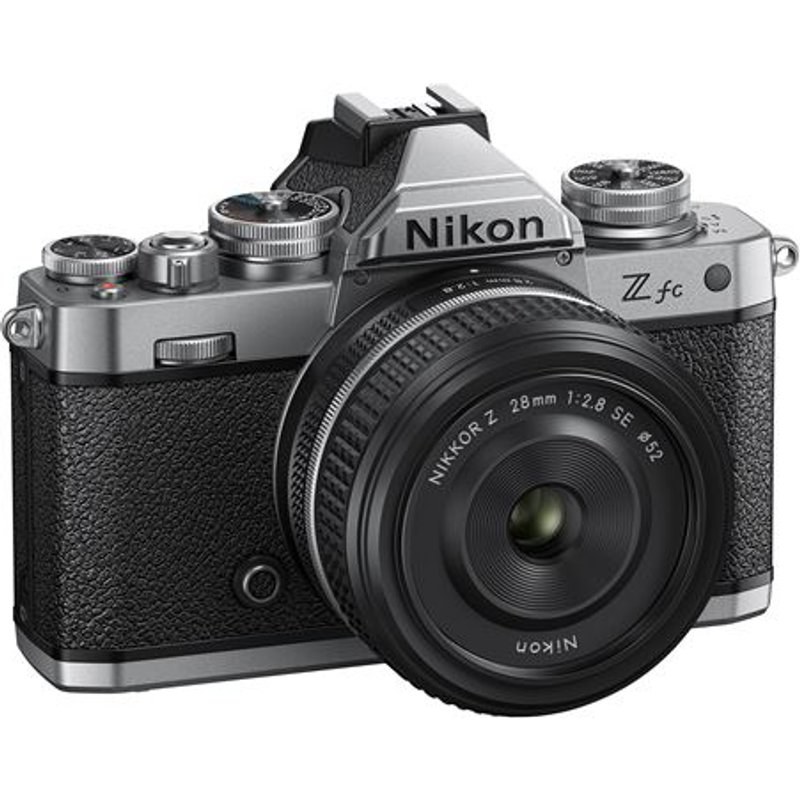 Appareil photo hybride Nikon Z FC + Z 28 mm f/2.8 Vintage Noir