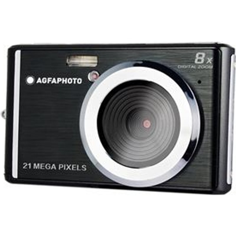 Appareil photo compact Agfaphoto DC5200 Compact Cam Noir et argent