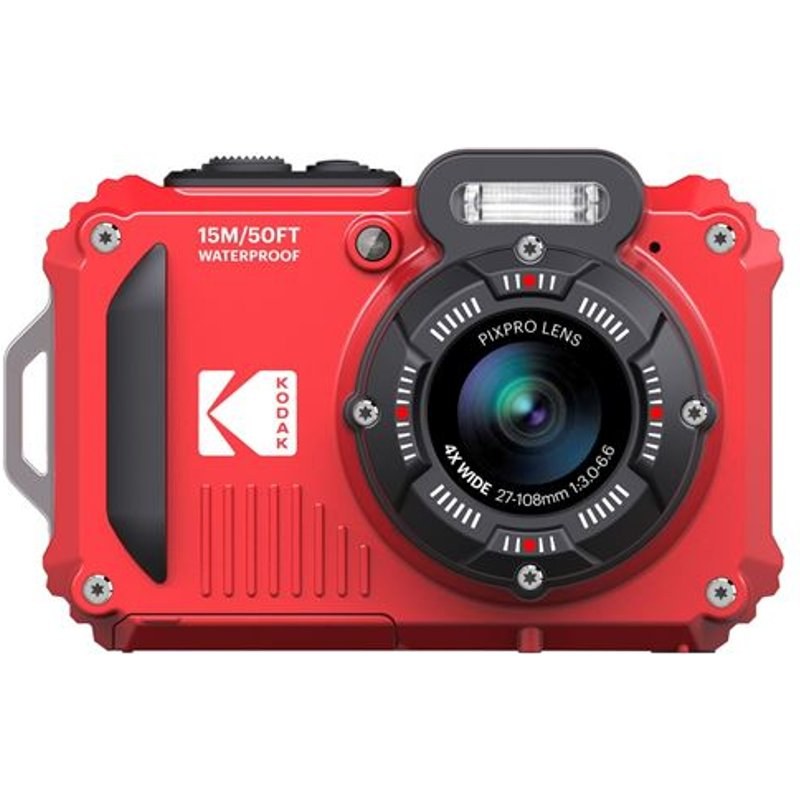 Appareil photo compact étanche Kodak Pixpro WPZ2 Rouge