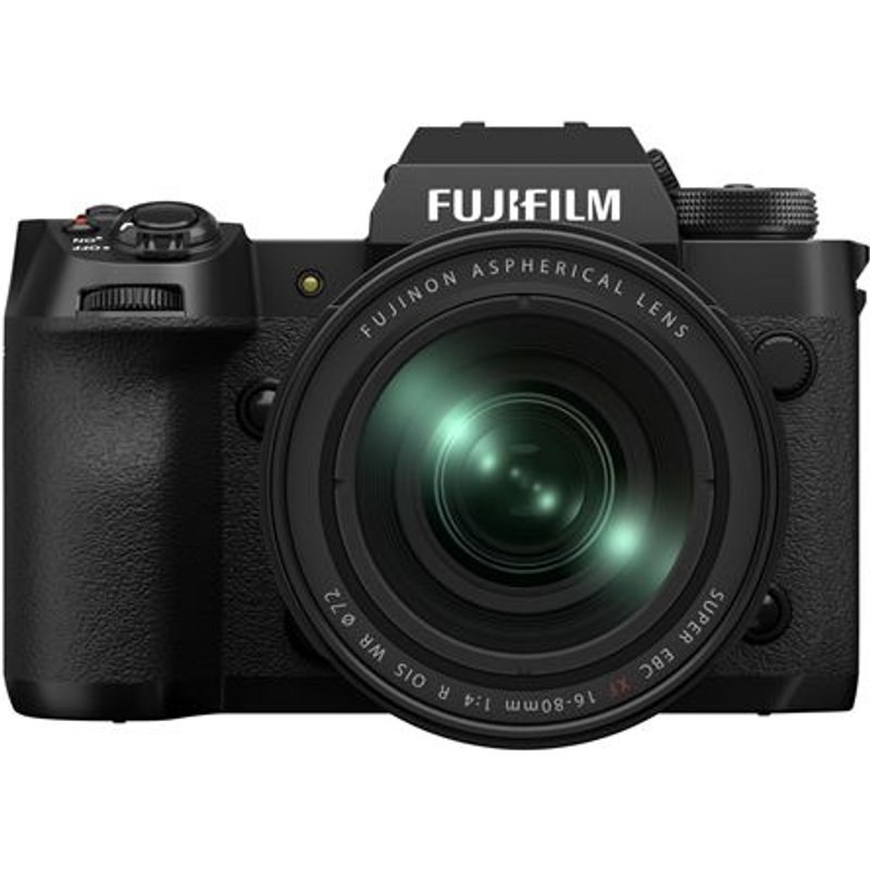 Appareil photo hybride Fujifilm X-H2 noir + XF 16-80 mm f/4 R OIS WR