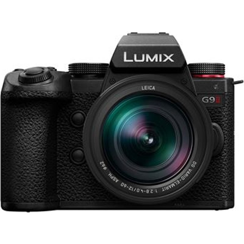 Panasonic Appareil photo Hybride Lumix G9II noir + Optique LEICA 12-60 mm F2.8-4