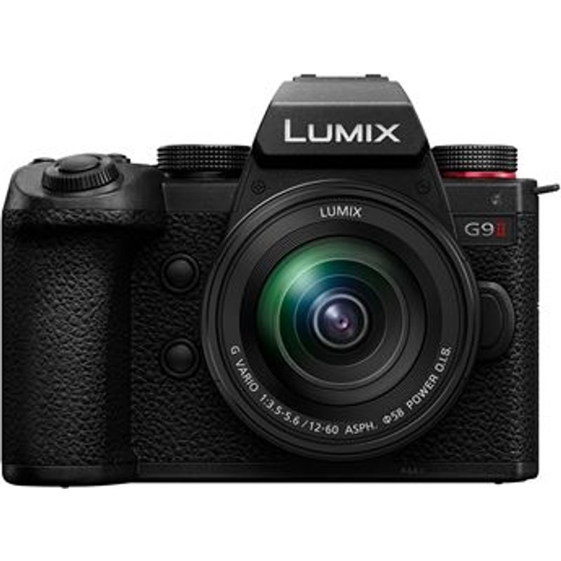 Panasonic Appareil photo Hybride Lumix G9II noir + Optique Lumix 12-60 mm F3.5-5.6