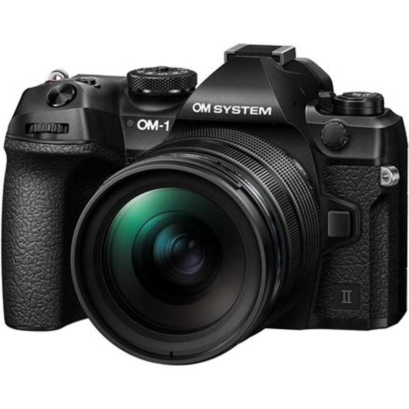 Appareil photo hybride Om System OM-1 Mark II Noir + Objectif M.Zuiko Digital ED 12-40 mm F2.8 PRO II
