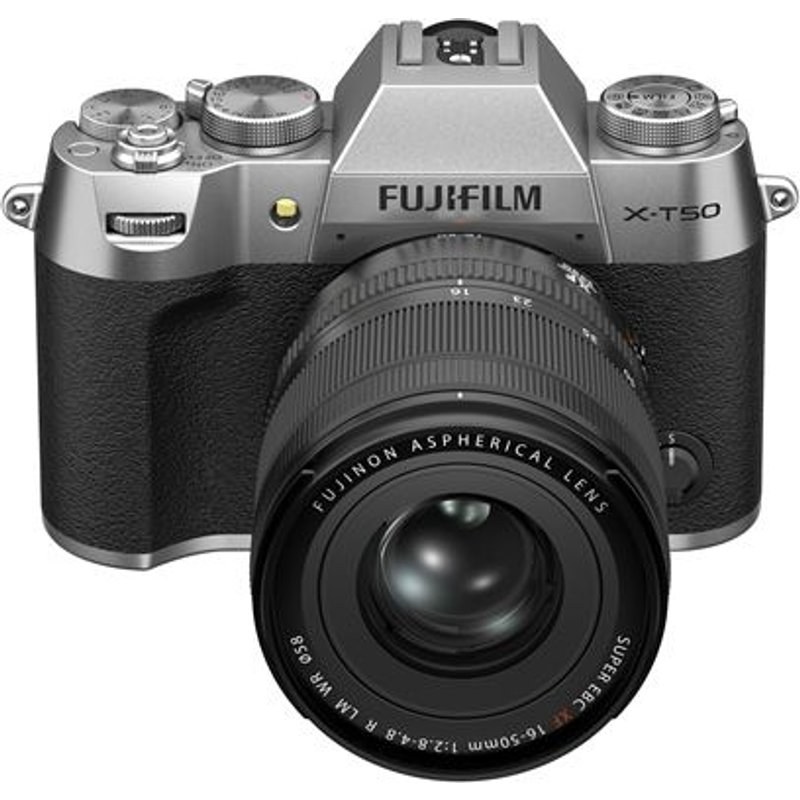 Kit Appareil photo hybride Fujifilm X-T50 Argent + XF16-50 mm
