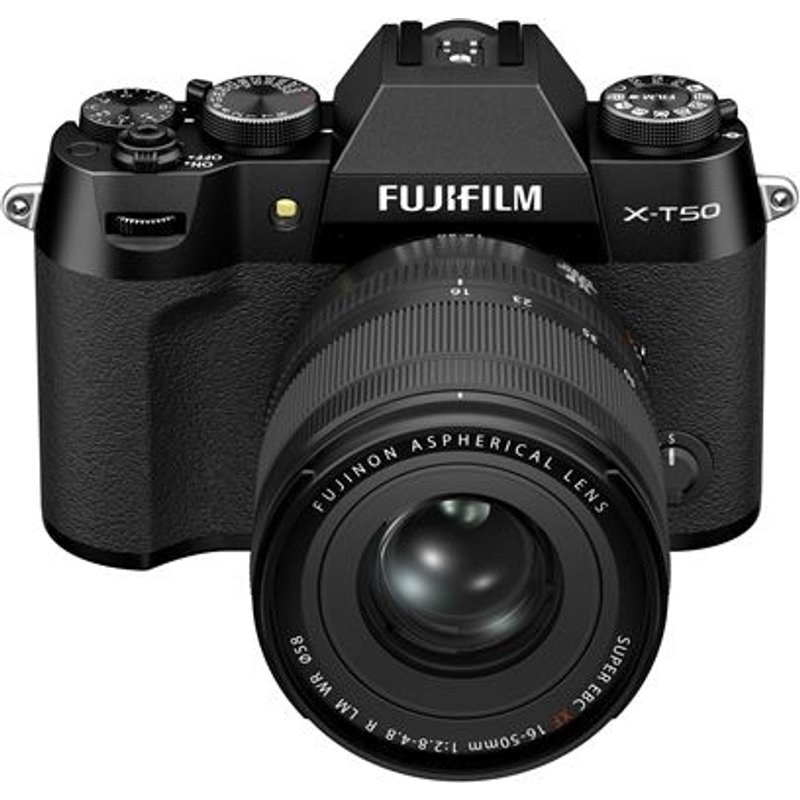 Kit Appareil photo hybride Fujifilm X-T50 Noir + XF16-50 mm