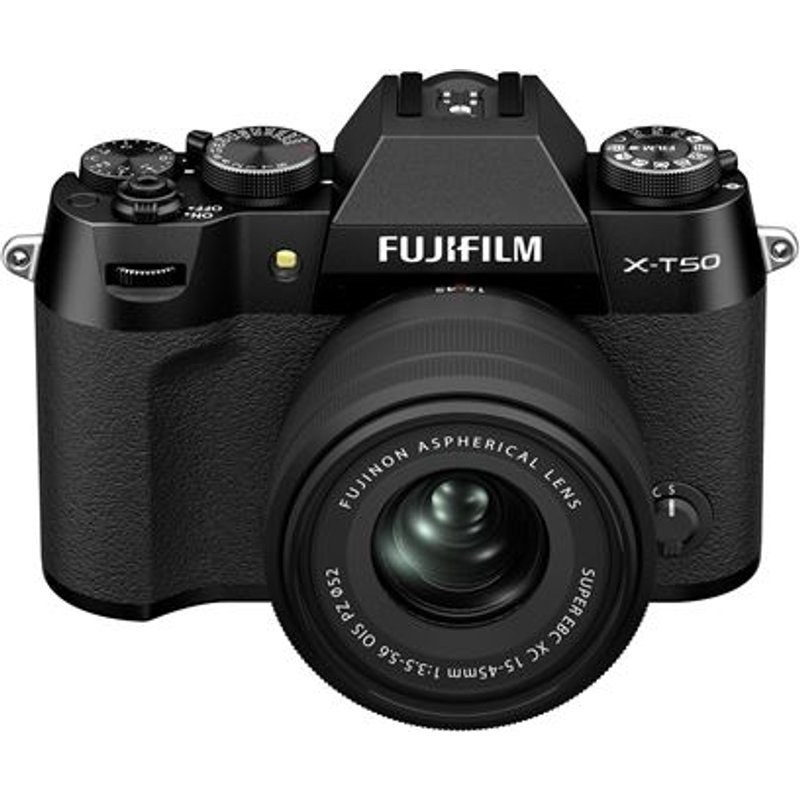 Kit Appareil photo hybride Fujifilm X-T50 Noir + XC15-45 mm