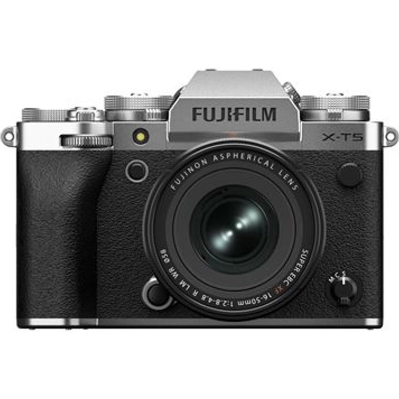 Kit Appareil photo hybride Fujifilm X-T5 argent + XF 16-50 mm f/2.8-4.8 R LM WR