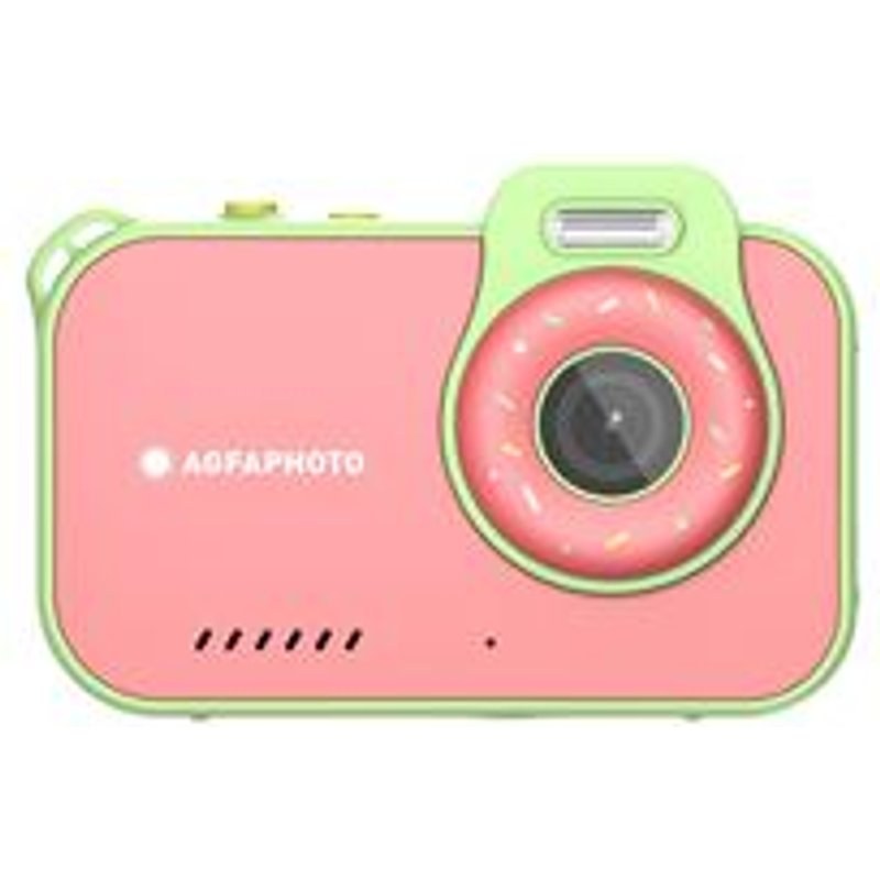 Appareil photo compact Agfaphoto Realikids Waterproof 2 Rouge et Vert