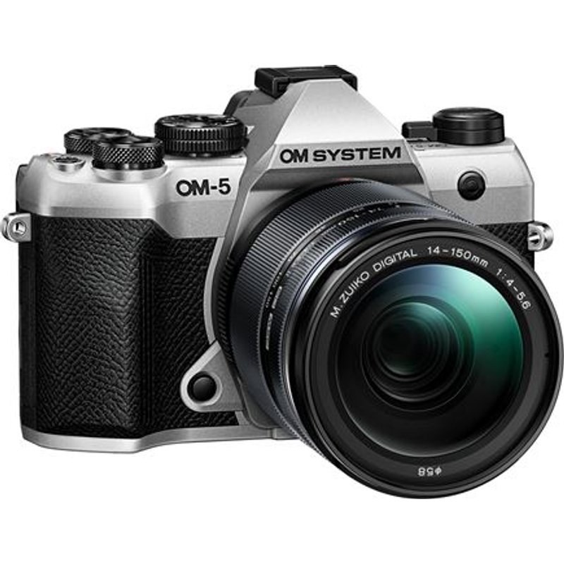 Kit appareil photo hybride OM System OM-5 Mark II + M.Zuiko Digital 12-45 mm F4 PRO Argent