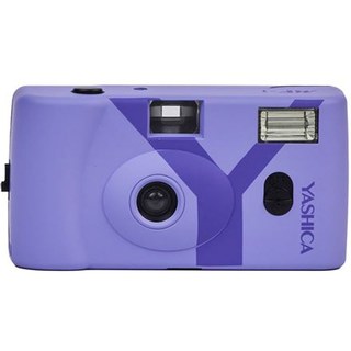 Appareil photo argentique Yashica MF-1 Snapshot Art Camera Y Edition Lavande avec un Film 400/24