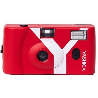 Appareil photo argentique Yashica MF-1 Snapshot Art Camera Y Edition Rouge avec un Film 400/24