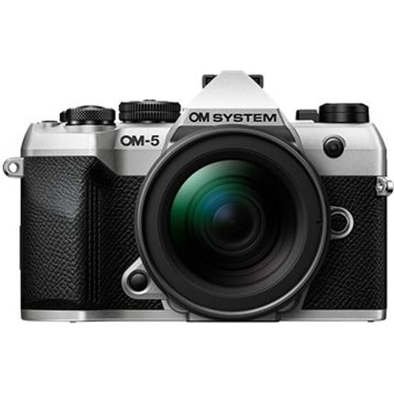 Kit Appareil photo hybride Om System OM-5 Mark II Argent + M.Zuiko Digital 12-40 mm f/2.8 PRO