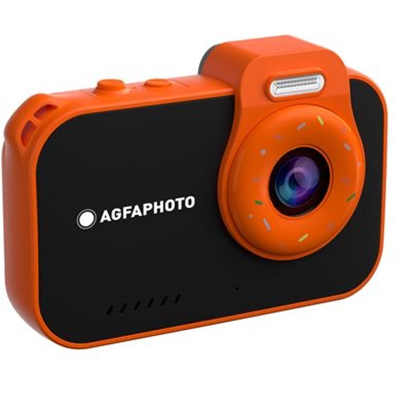 Appareil photo compact Agfaphoto Realikids Waterproof 2 Noir et Orange