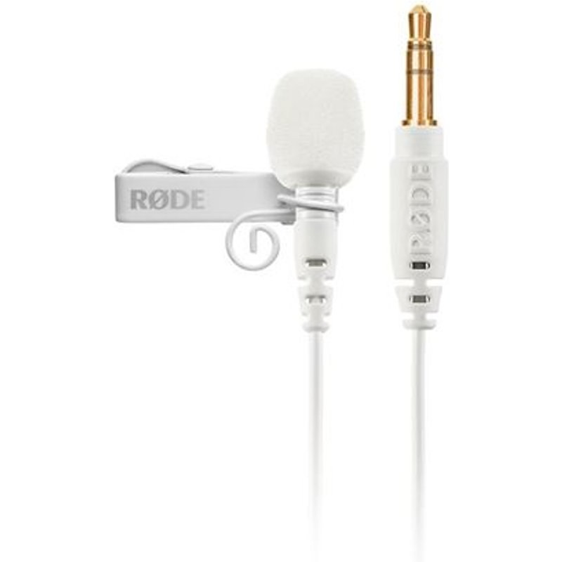 RØDE Microphone portable Rode Lavalier Go Blanc