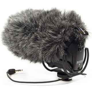 Fourrure artificielle anti-vent Rode Deadcat gris